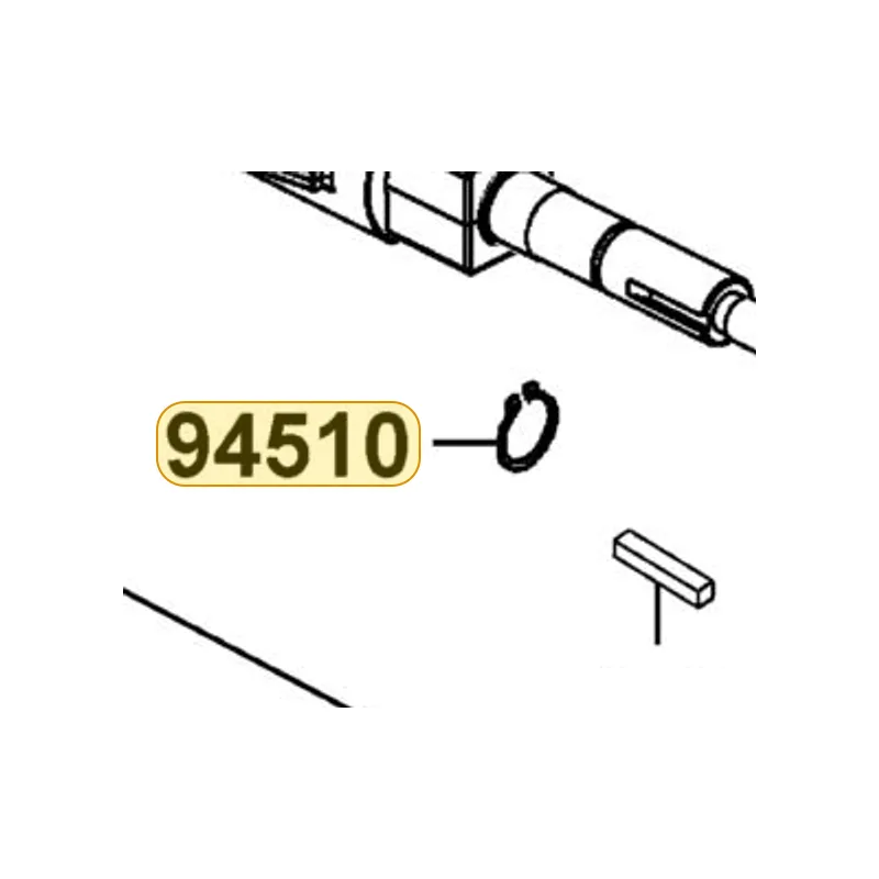 94510-19000 CIRCLIP EX 1.9 — diagram cutout