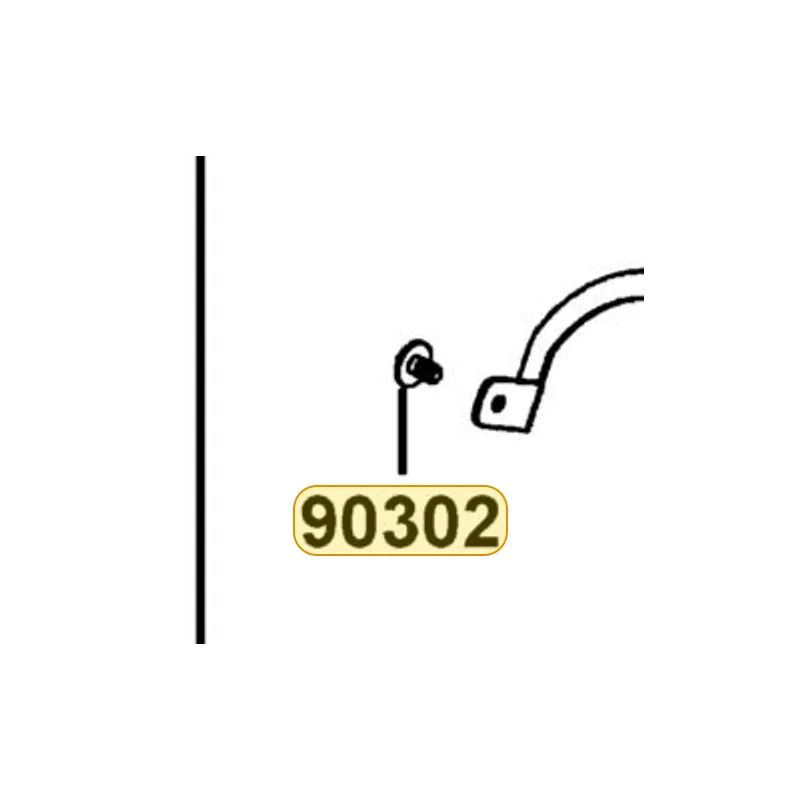 90302-LED4-900 BOLT WASHER — diagram cutout
