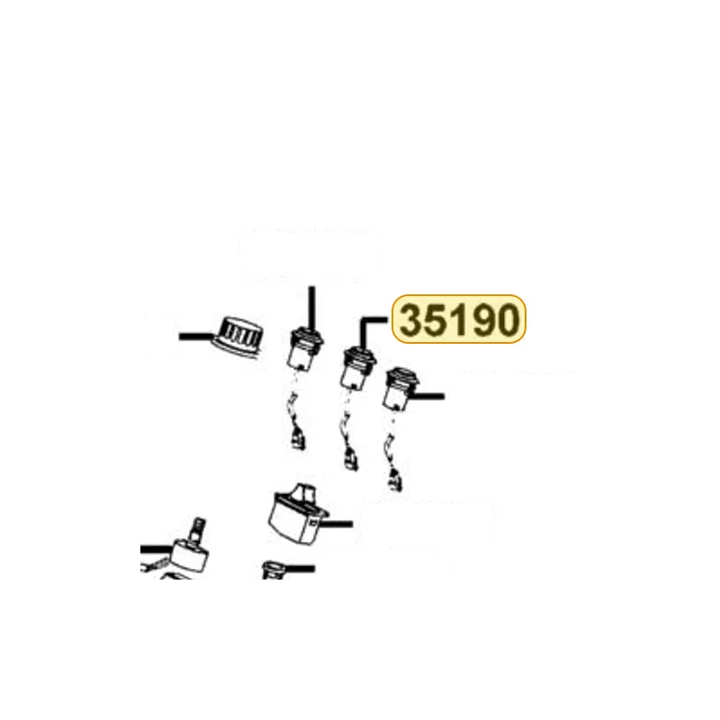 35190-LAC5-930 SWITCH UNIT HAZARD — diagram cutout