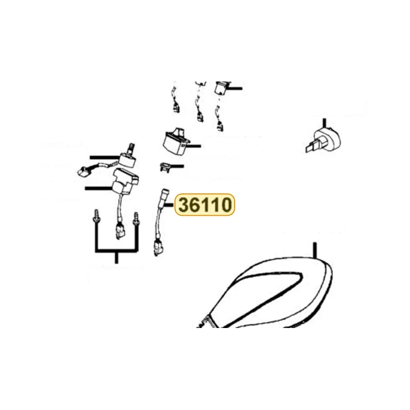 36110-LAC5-900 LED — diagram cutout