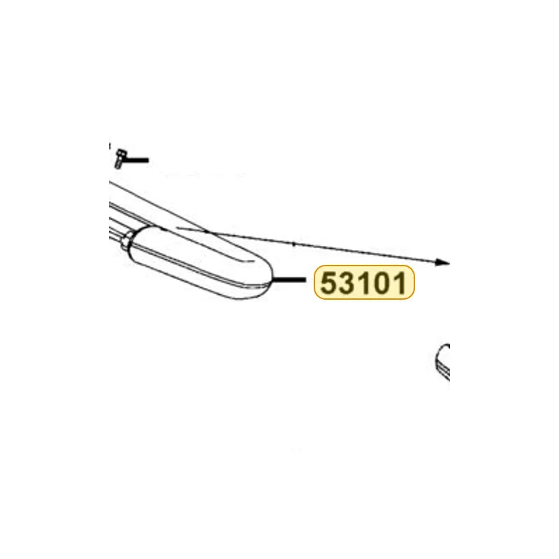 53101-LED4-900 HANDLE COMP GRIP — diagram cutout
