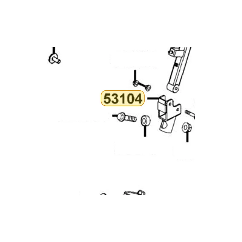53104-LED3-900 STAY COMP .HANDLE — diagram cutout