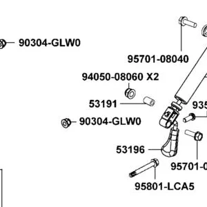 53191-LAC5-900 COLLAR ADJUSTER — diagram cutout