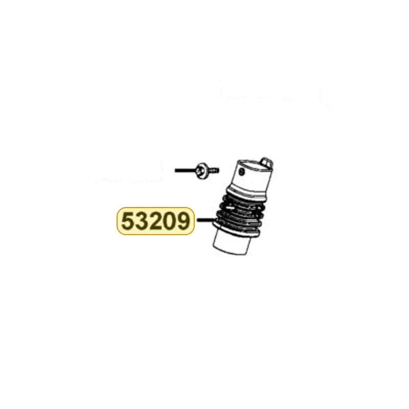 53209-LAC5-800 COVER DUST — diagram cutout