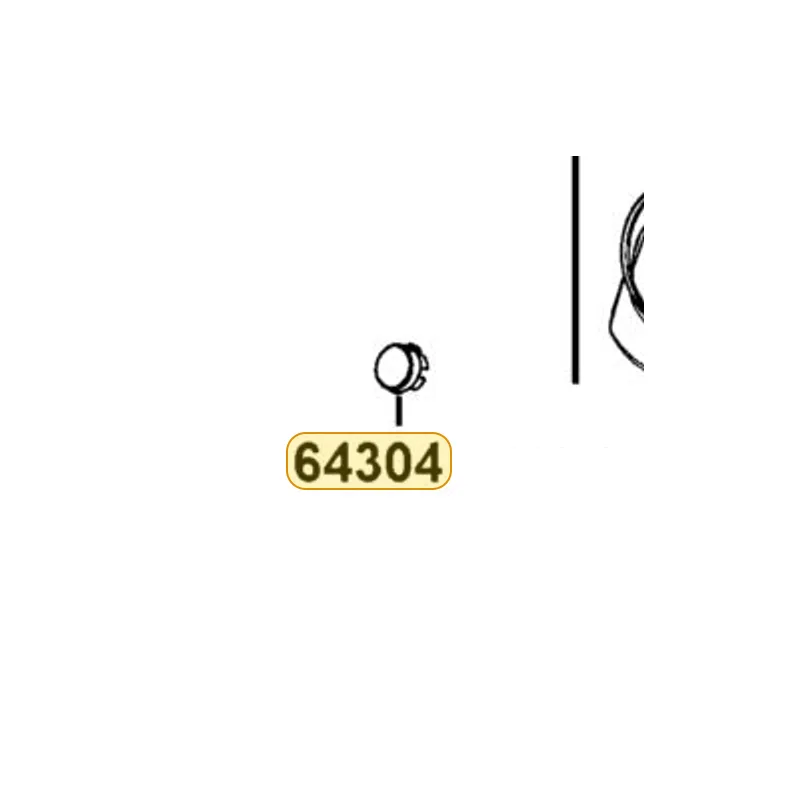 64304-LED4-900-N8P COVER.FR PLUG (Bright Silver) — diagram cutout