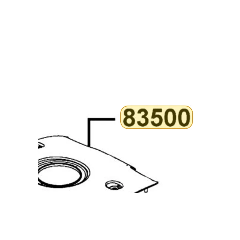 83500-LAC5-900-N8P COVER BODY UP (Bright Silver) — diagram cutout