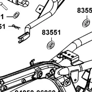 83551-KKAK-900 GROMMET AIR CLEANER CASE — diagram cutout