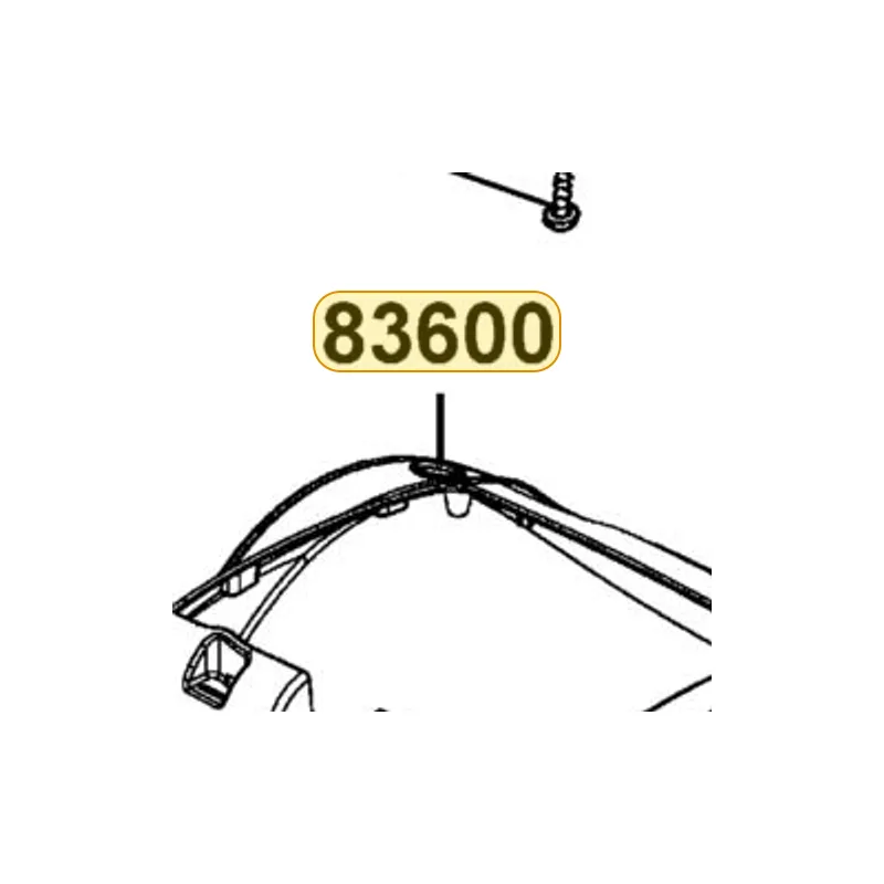 83600-LAC5-900-NHP BODY COVER LOW — diagram cutout