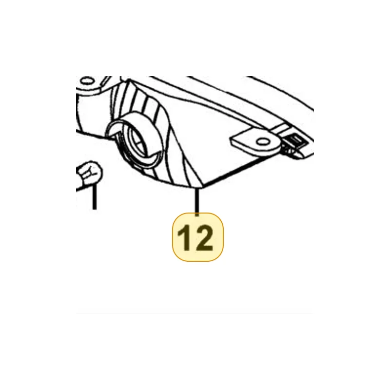 33654-LAC5-900 BASE COMP L RR WINKER — diagram cutout