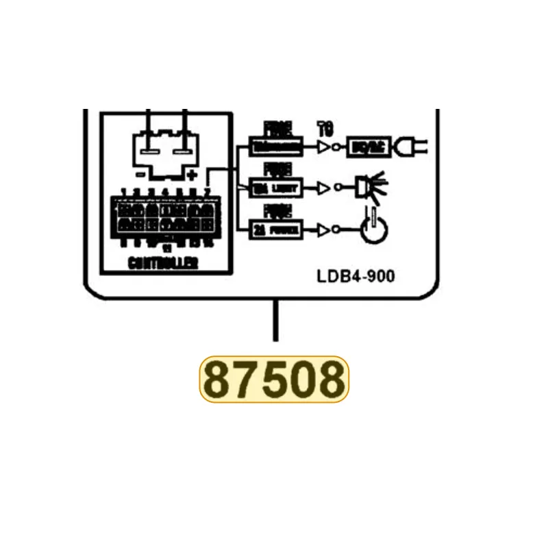87508-LDB4-900-T01 LABEL BATTERY — diagram cutout