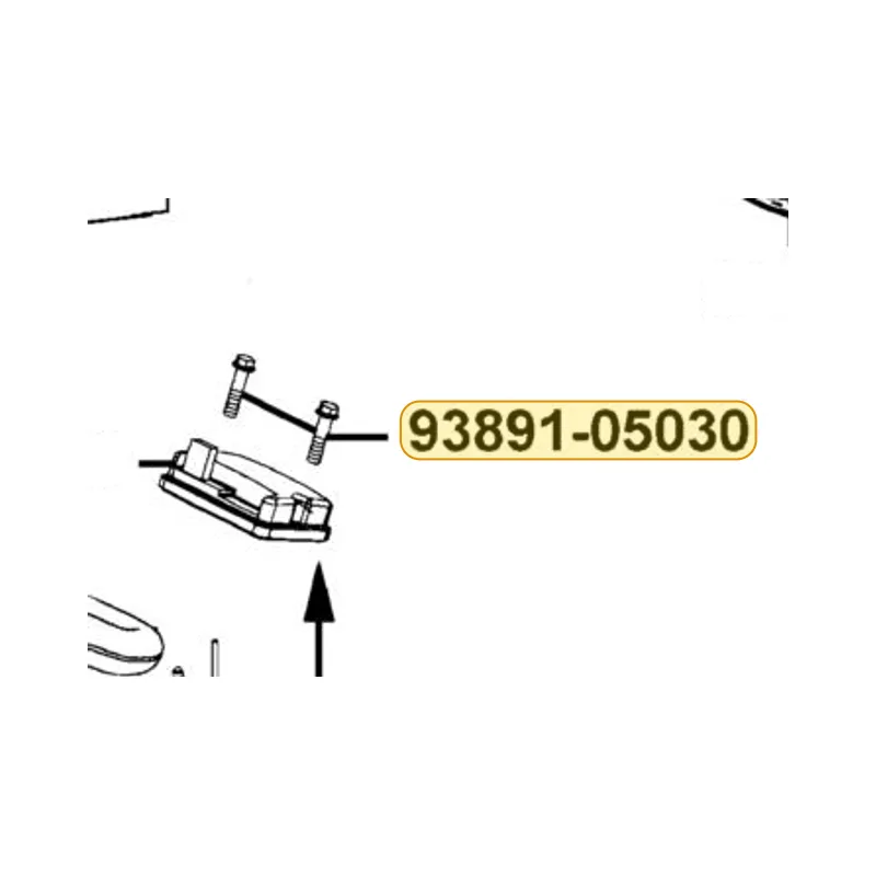 93891-05030-08G SCREW WASHER 5X30 — diagram cutout