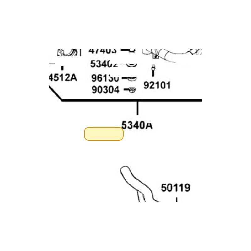 50119-LDB4-900 PIPE FR GRIP — diagram cutout