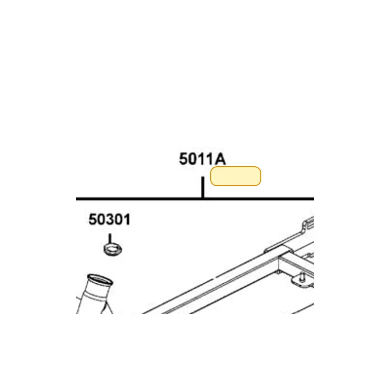 5011A-LDB4-E00 FRONT FRAME ASSY — diagram cutout