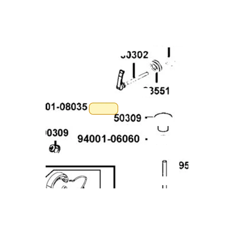 50302-LDB4-900 SHAFT SET LOCK — diagram cutout
