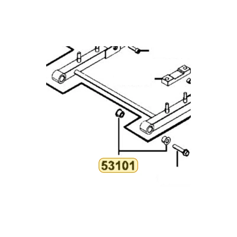 53101-LDB4-900 COLLAR REAR FORK — diagram cutout