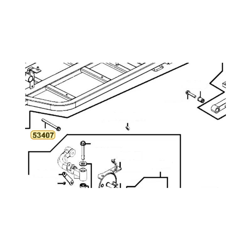 53407-LDB4-900 BOLT FLANGE 10X100 — diagram cutout