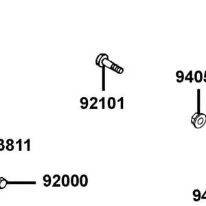 92101-06020-0G BOLT HEX 6*20 — diagram cutout
