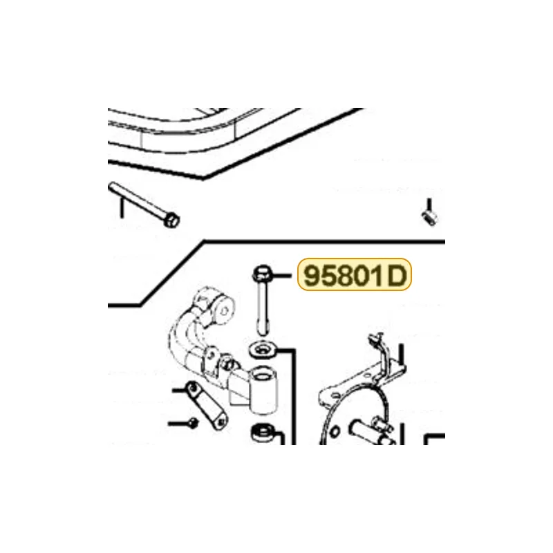 95801-10080-06 BOLT FLANGE 10X80 — diagram cutout