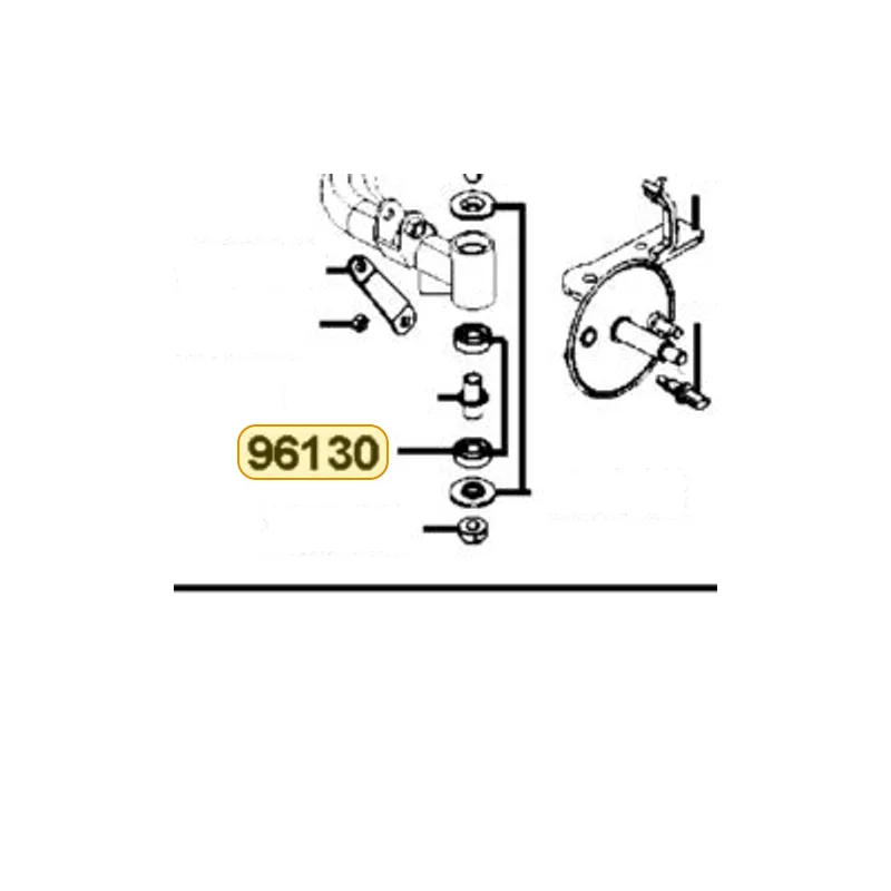 96130-60000-00 BEARING 6000Z — diagram cutout