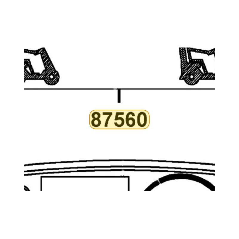 87560-LAC5-900-T02 MARK DRIVE CAUTION — diagram cutout