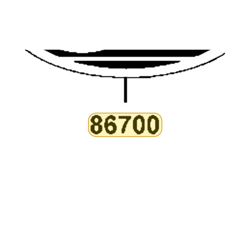86700-AAH7-M30-T01 STRIPE MARK SNS — diagram cutout