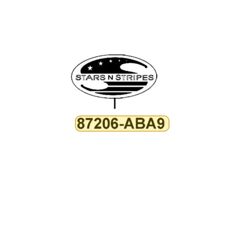 87206-ABA9-M30-T01 EMB MARK SNS — diagram cutout