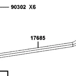 17685-AGJ5-E00 TUBE,FUEL PUMP — diagram cutout