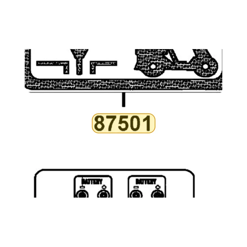 87501-LAC5-900-T02 USE CAUTION — diagram cutout