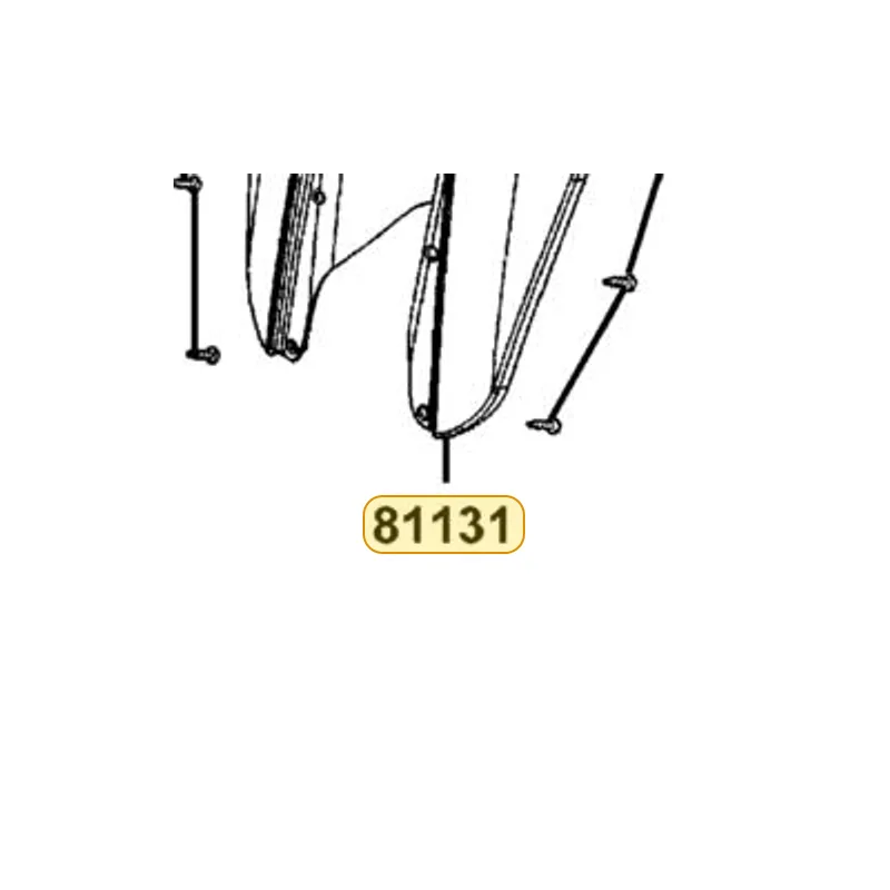 81131-LED4-900-R1P LEG SHIELD — diagram cutout