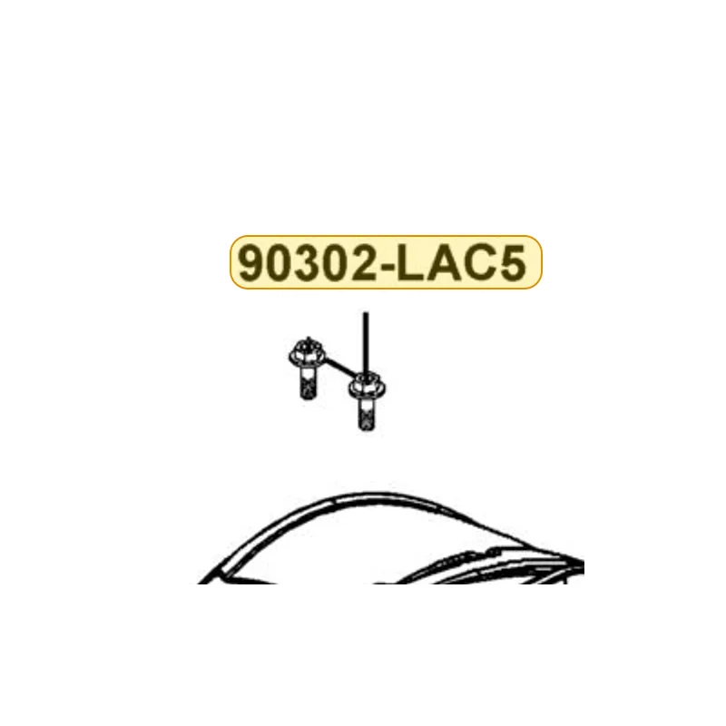 90302-LAC5-950 BOLT-WASH 5*16 — diagram cutout