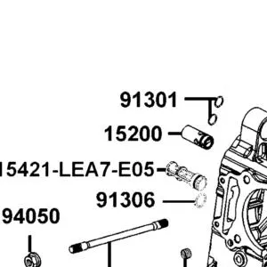 15200-KED9-900 OIL RELIEF VALVE ASSY — diagram cutout