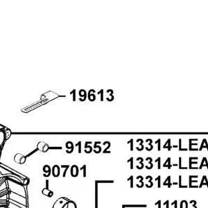 19613-LEA7-E00 CLAMPER STARTER MOTOR CORD — diagram cutout