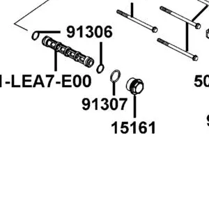 91307-PUA5-E00 O-RING 18*2 — diagram cutout
