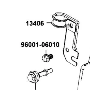 13406-LEA7-E00 PLATE FUEL INJECTOR — diagram cutout