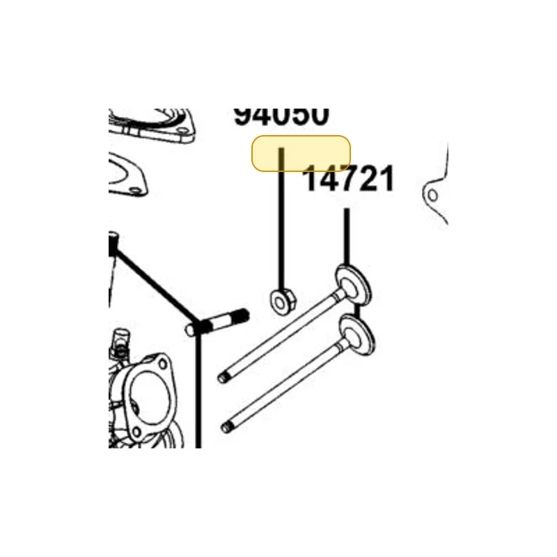 14721-LGF9-E00 VALVE EXHAUST — diagram cutout