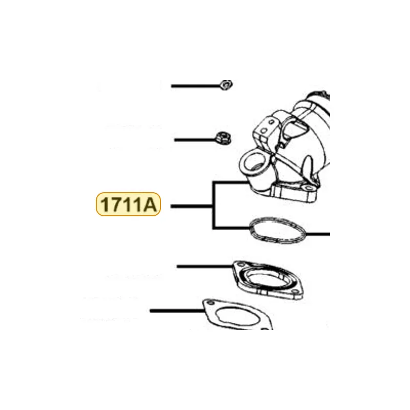 1711A-LGF9-M30 PIPE ASSY INLET — diagram cutout