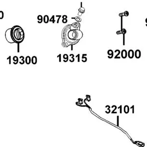 19315-LFA7-E00 COVER THERMOSTAT — diagram cutout