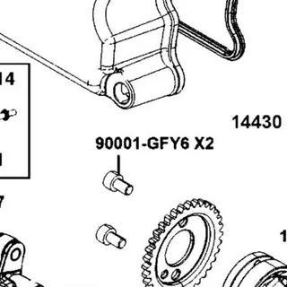 96700-06010-16 SOCKET BOLT 6*10 (C) — diagram cutout