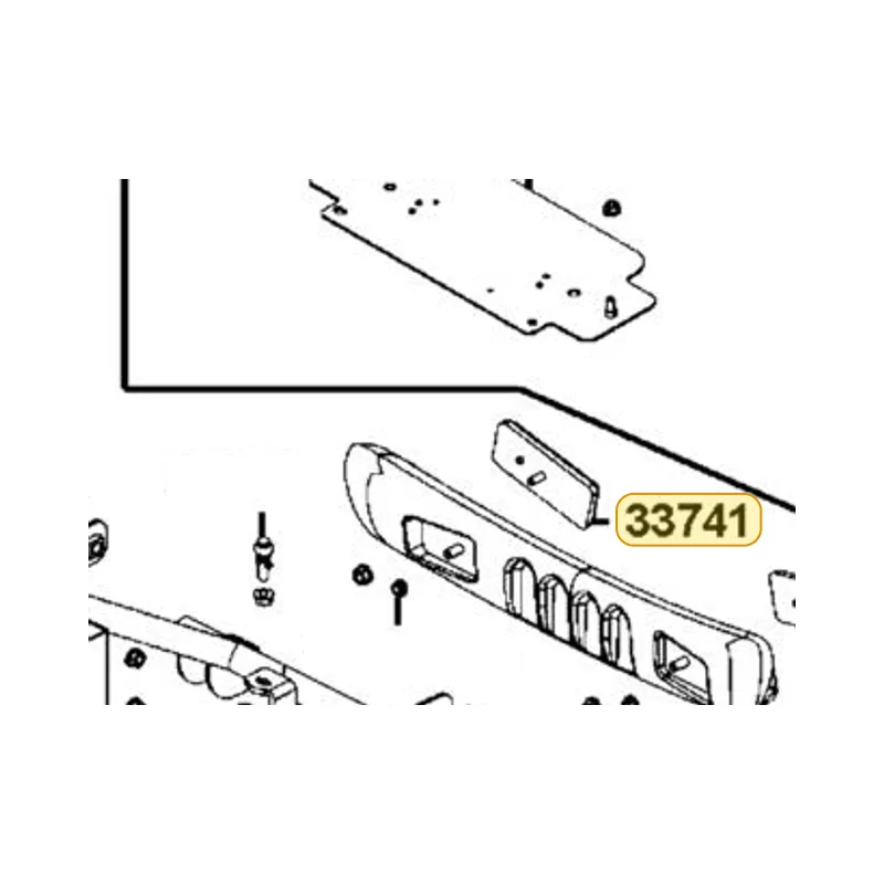 33741-LDB4-900 REFLEX RELECTOR — diagram cutout