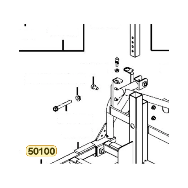 50100-AAH6-E23 BODY COMP FRAME — diagram cutout