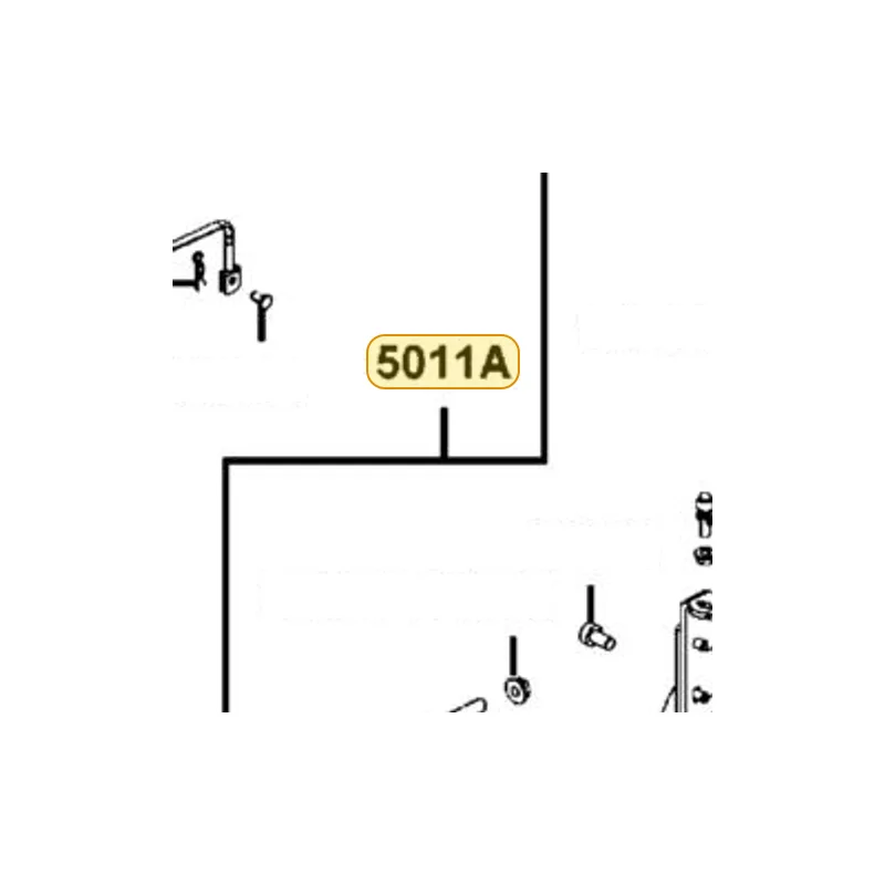 5011A-AAH6-E23 FRAME ASSY. — diagram cutout