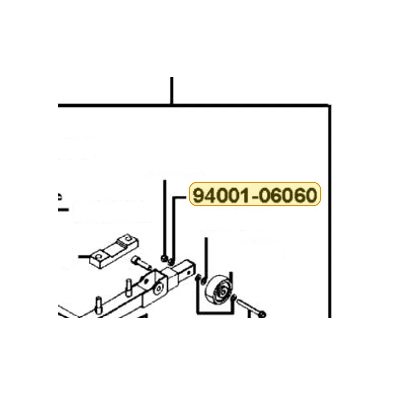 94001-06060-0SG NUT HEX 6MM — diagram cutout