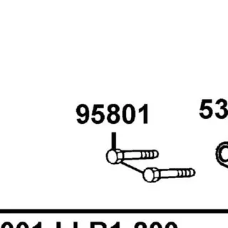 95801-08065-06 BOLT FLANGE 8*65 — diagram cutout