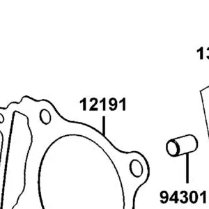 12191-LEA7-E00 GASKET CYLINDER @A — diagram cutout