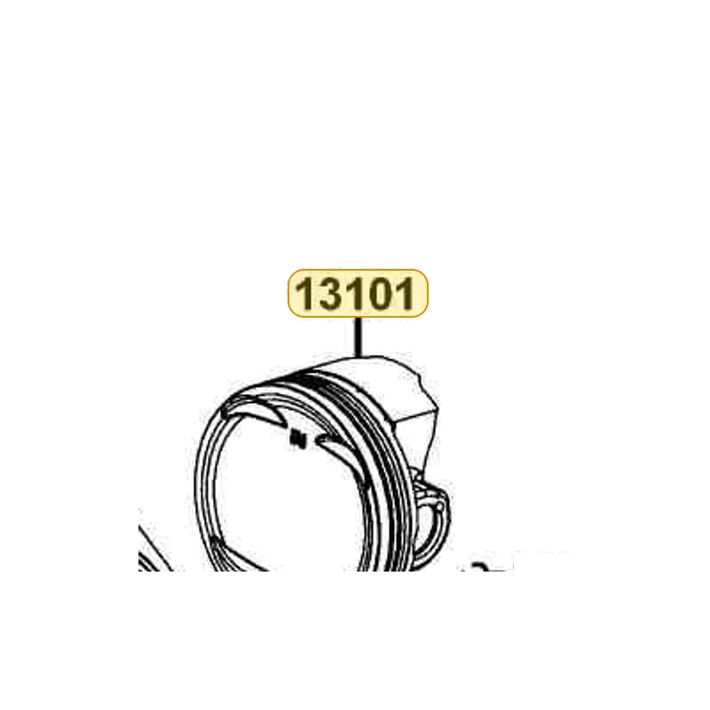 13101-LGF9-E00 PISTON — diagram cutout