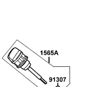 1565A-LGF9-E00 GUIDE OIL LEVEL ASSY — diagram cutout