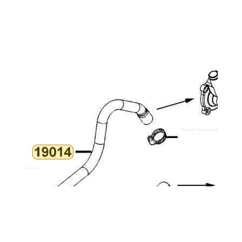 19014-LEA7-E00 HOSE WATER OUTLET — diagram cutout