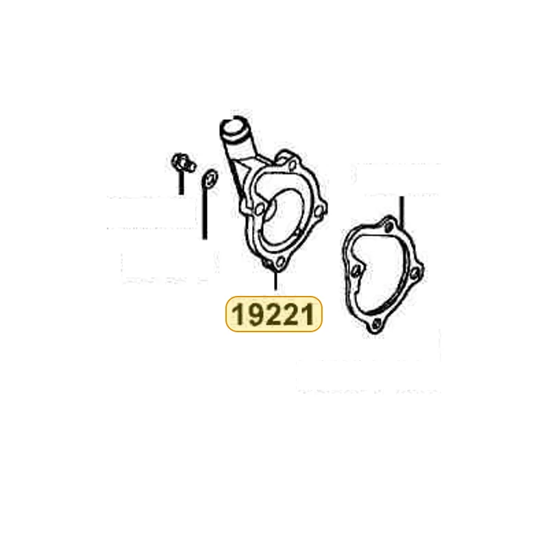 19221-LEA7-E00-NEA COVER WATER PUMP — diagram cutout