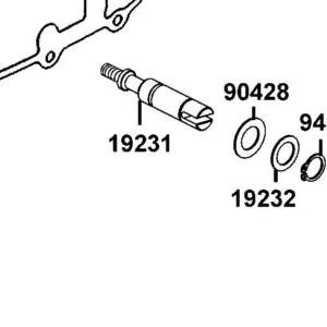 19231-LEA7-E00 SHAFT??? WATER PUMP — diagram cutout