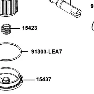 91303-LEA7-E00 O-RING 52.5x2.5 — diagram cutout